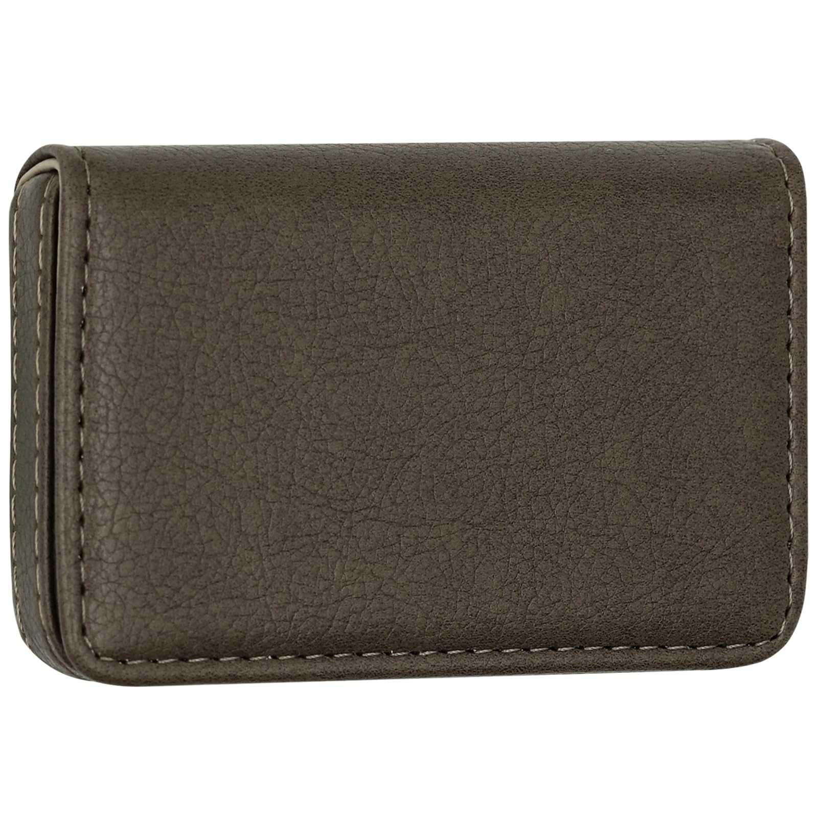 RFID Blocking Wallet - Minimalist Leather Business Credit Card Holder with Magnetic - Red