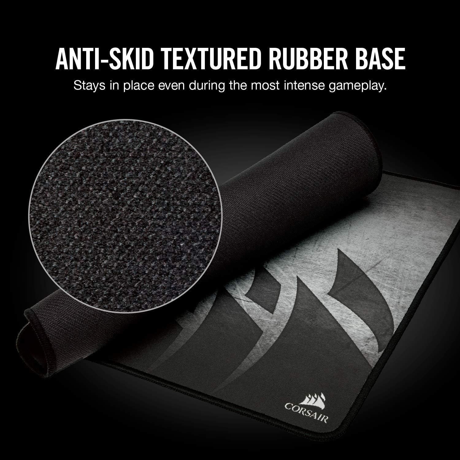 Corsair MM300 - Anti-Fray Cloth Gaming Mouse Pad - High-Performance Mouse Pad Optimized for Gaming Sensors - Designed for Maximum Control - Extended, Multi Color