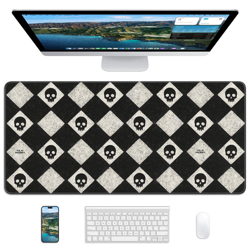 Mouse Pad 31.5x11.8in Large Desk Mat Non-Slip for Office