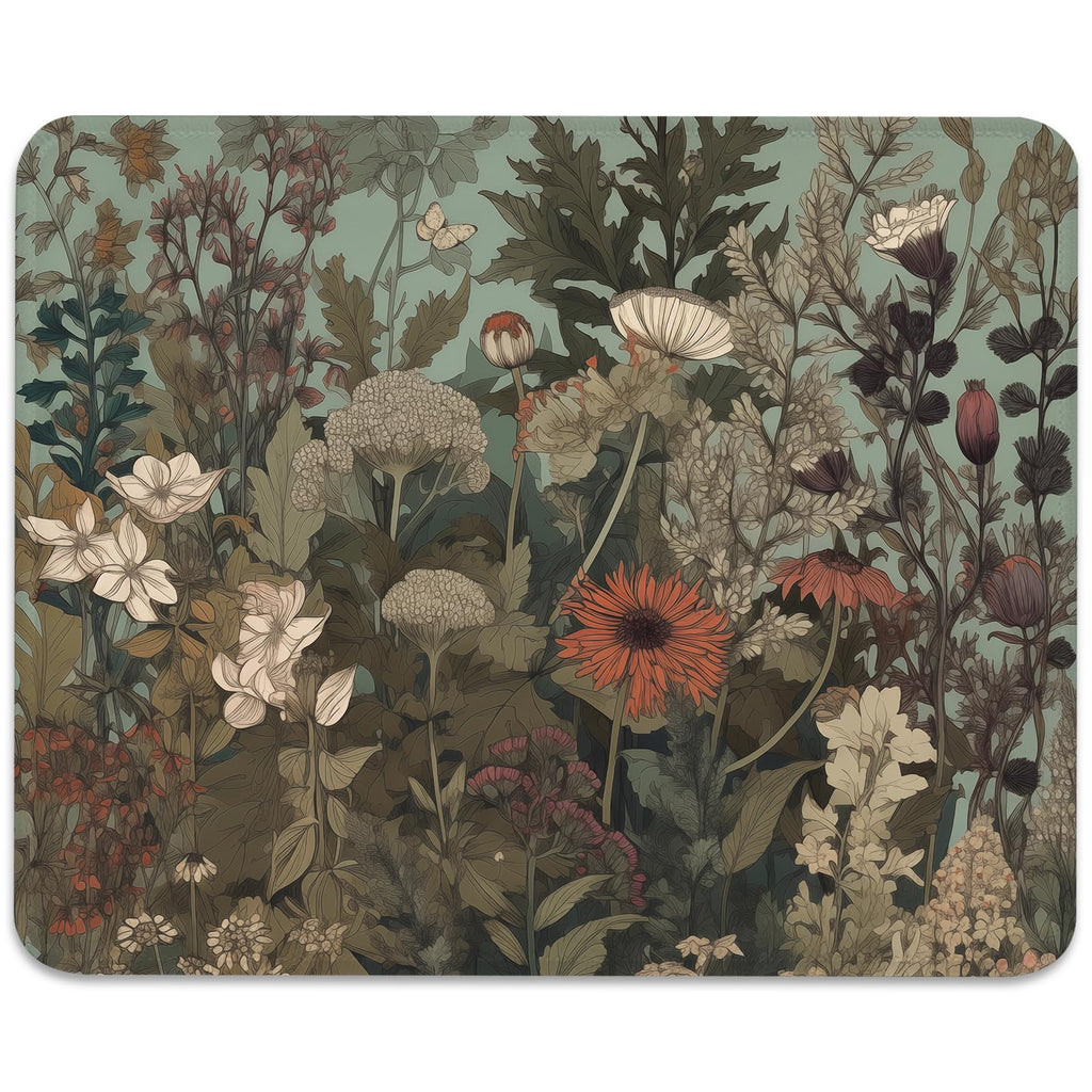 Vintage American Flag Mouse Pad - Patriotic Durability for Your Desk, Stitched Edges Non-Slip Rubber Base Mouse Pads for Computers Laptop