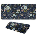 Gaming Mouse Pad, Large 31.5 x 11.8 inches Mousepad, Long Keyboard Pad, Cute Mouse Mat for Computer with Stitched Edges and Non-Slip Base (Wildflower)
