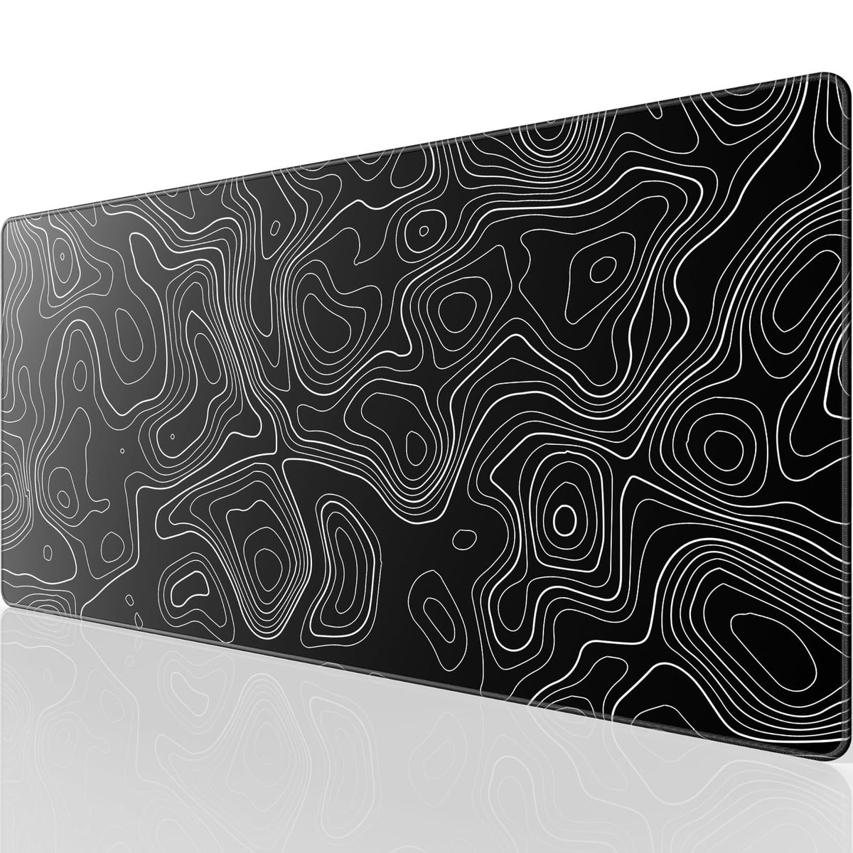 KTRIO Large Gaming Mouse Pad Desk Mat for Gamer, 31.5" x 11.8", Black, XL