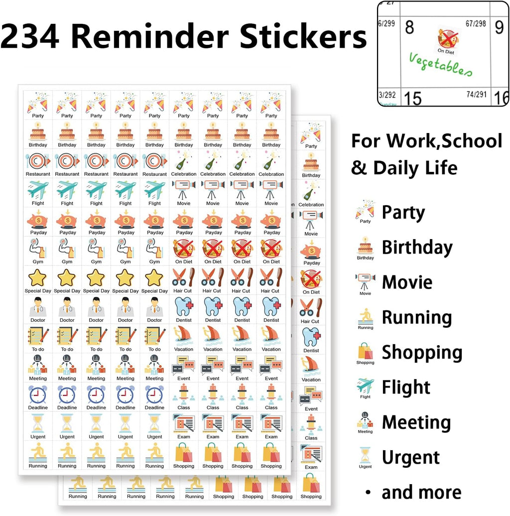 Mokani Small Desk Calendar 2026-2027, Desktop Calendar Oct.2026-Dec.2027