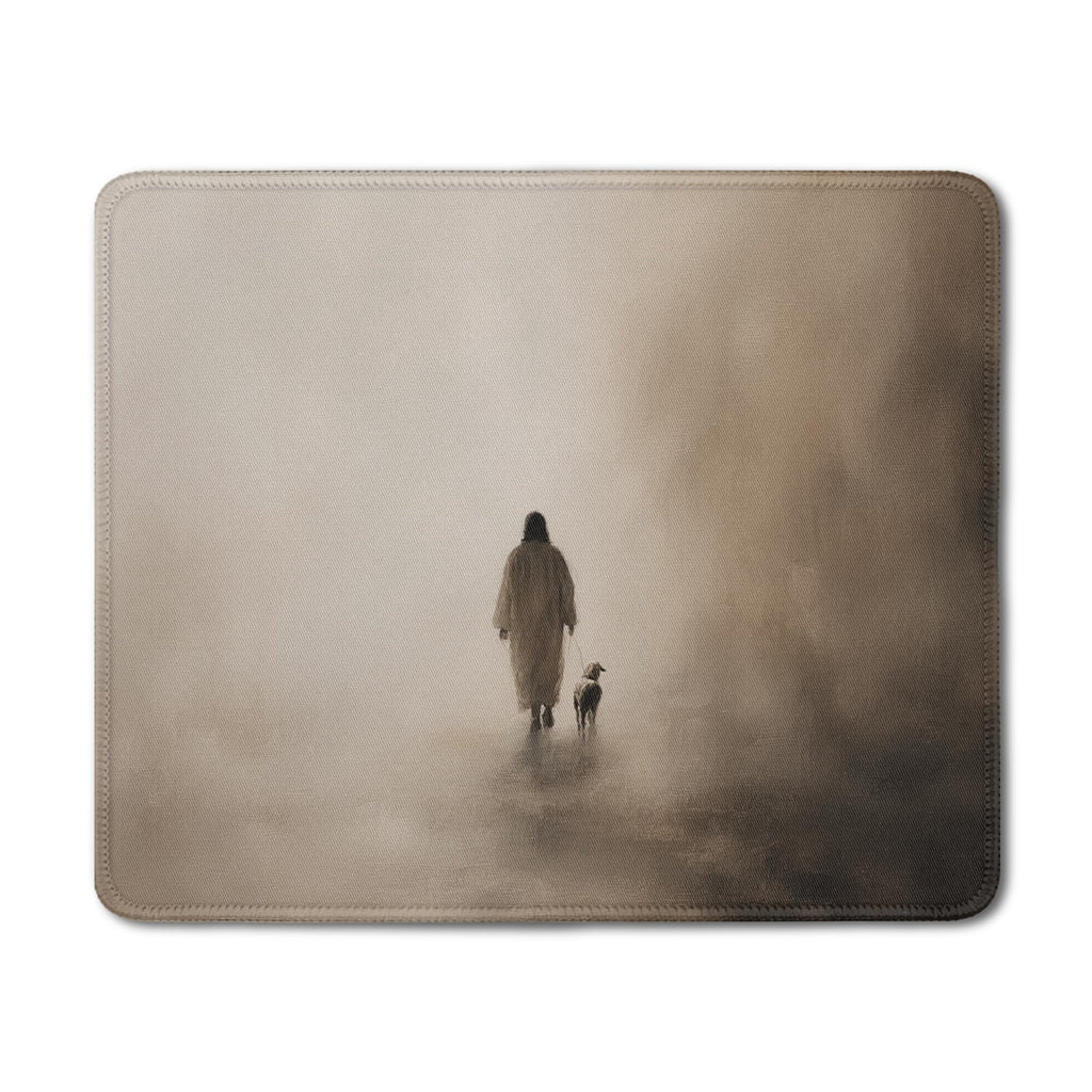 Inspirational Christian God Says I Am Mouse Pad, Minimalist Boho Floral Bible Verse Affirmation Mouse Pads Mousepad for Home Office Dorm Computers Laptop Supplies Desk Accessories, 9.5x7.9 Inch