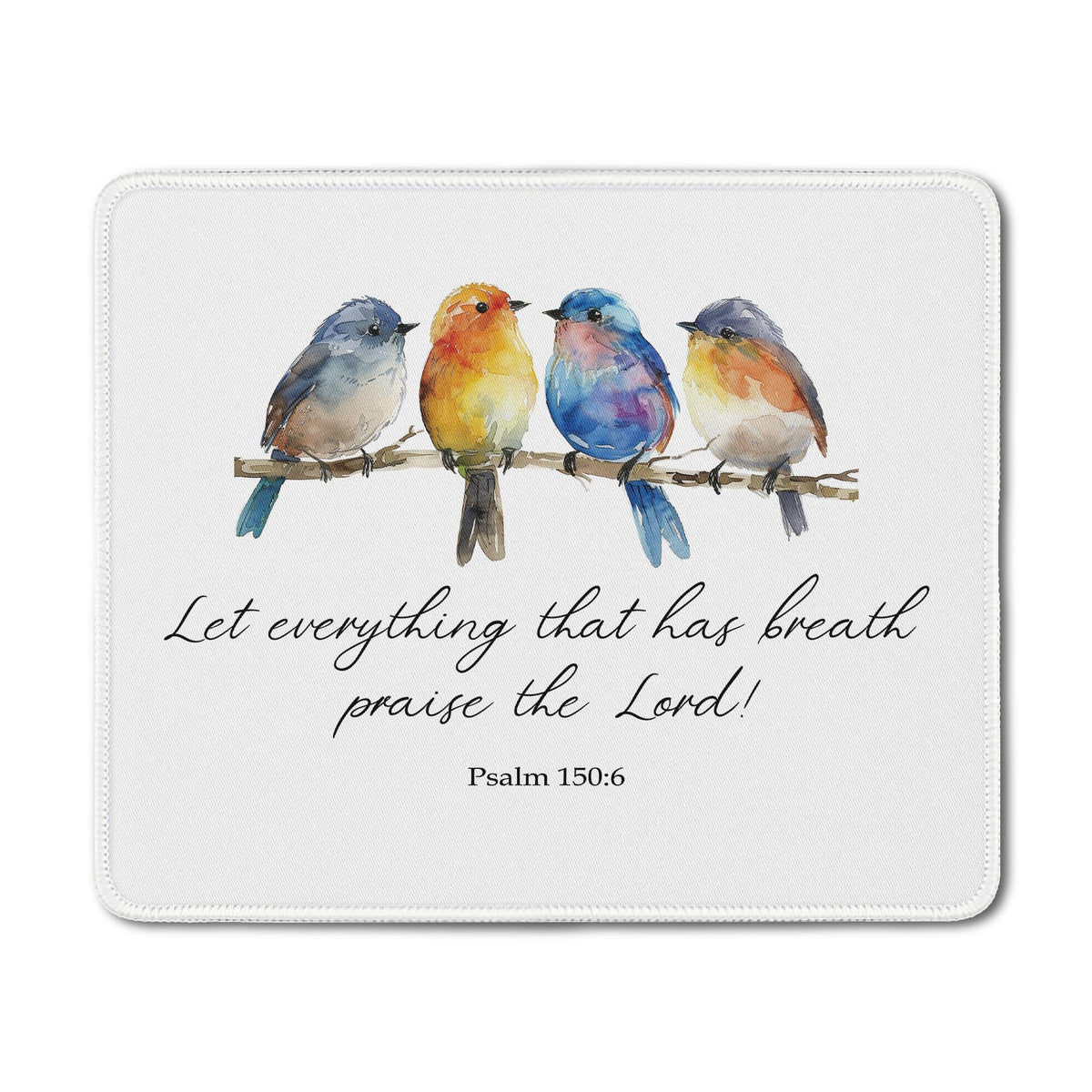 Inspirational Christian God Says I Am Mouse Pad, Minimalist Boho Floral Bible Verse Affirmation Mouse Pads Mousepad for Home Office Dorm Computers Laptop Supplies Desk Accessories, 9.5x7.9 Inch