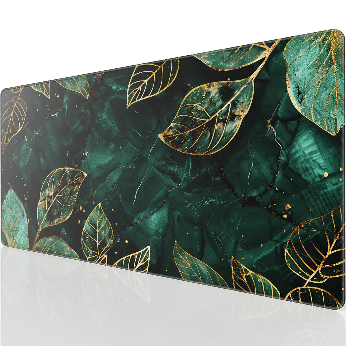KTRIO Large Gaming Mouse Pad Desk Mat for Gamer, 31.5" x 15.7", Black, XXL