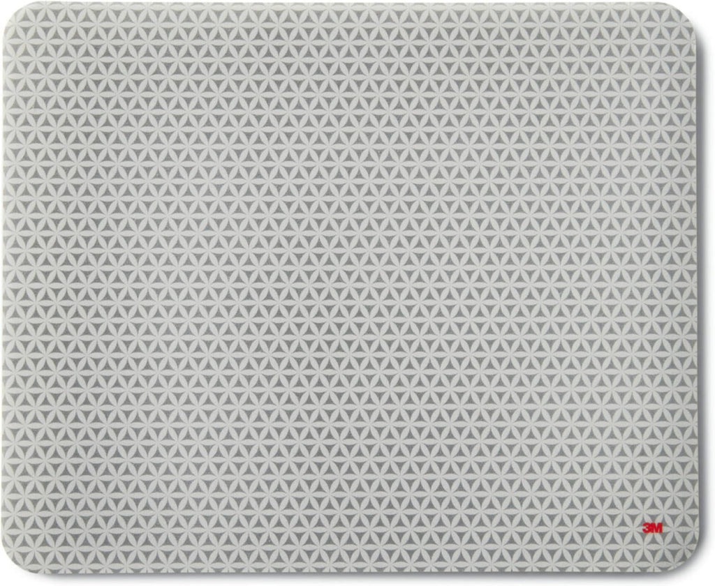 3M Precise Mouse Pad with Repositionable Adhesive Back, Enhances The Precision of Optical Mice at Fast Speeds and Extends The Battery Life of Wireless up to 50%*, 8.5" x 7", Bitmap (MP200PS), Polymer
