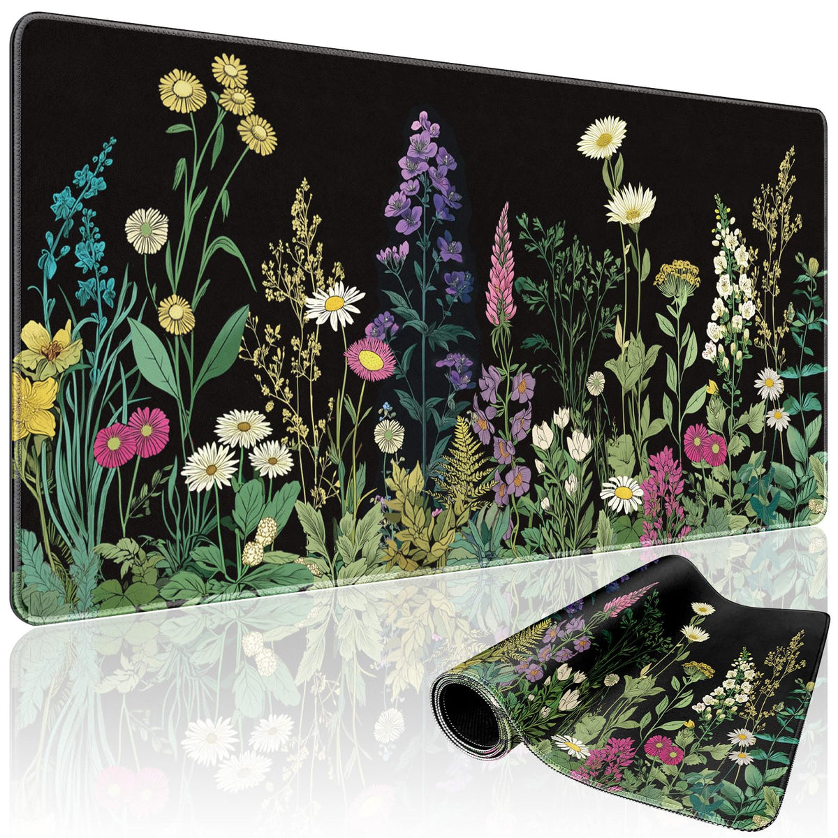Mystical Gothic Library Large Gaming Mouse Pad Desk Mat 31.5x15.7