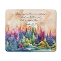 Inspirational Christian God Says I Am Mouse Pad, Minimalist Boho Floral Bible Verse Affirmation Mouse Pads Mousepad for Home Office Dorm Computers Laptop Supplies Desk Accessories, 9.5x7.9 Inch