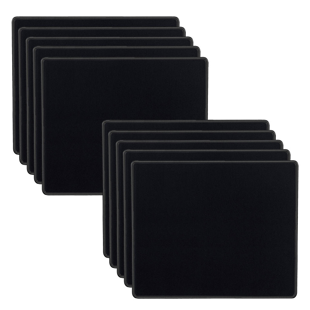 SaiTech IT 5 Pack 220x180x2mm Speed Type Gaming Mousepad, Black