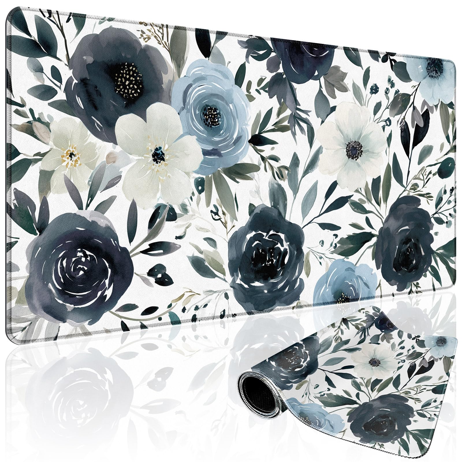 Mystical Gothic Library Large Gaming Mouse Pad Desk Mat 31.5x15.7