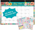 Desk Calendar 2026-2027 - 18 Month Desk Top Calendar 2026-2027, 17" x 12"