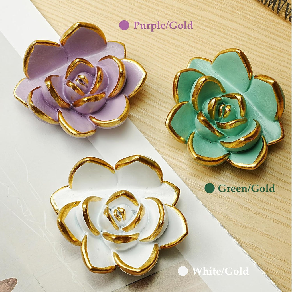 Succulent Business Card Holders for Desk, Cute Resin Business Card Display Stand Modern Vertical Name Card Holders for Office/Exhibition/Home/Restaurant, Unique Gifts for Men Women