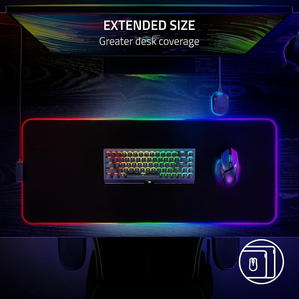 Razer Strider Chroma Hybrid Gaming Mouse Mat with Chroma RGB