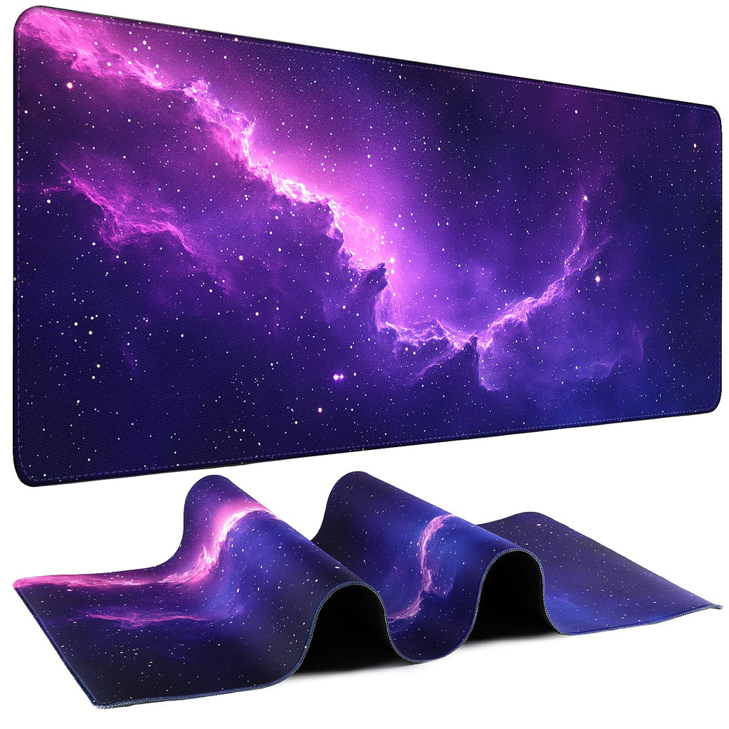 Mouse Pad Gaming - Desk Mat for Keyboard and Mouse - Large Mouse Pads for Desk, Gaming Mousepad with Non-Slip Base, Desks Pad (31.5" X 11.8") for Game, Office and Home