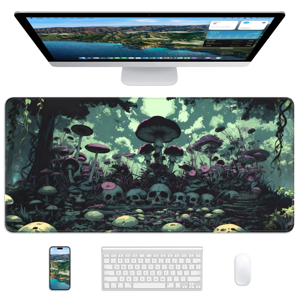 Mouse Pad 31.5x11.8in Large Desk Mat Non-Slip for Office