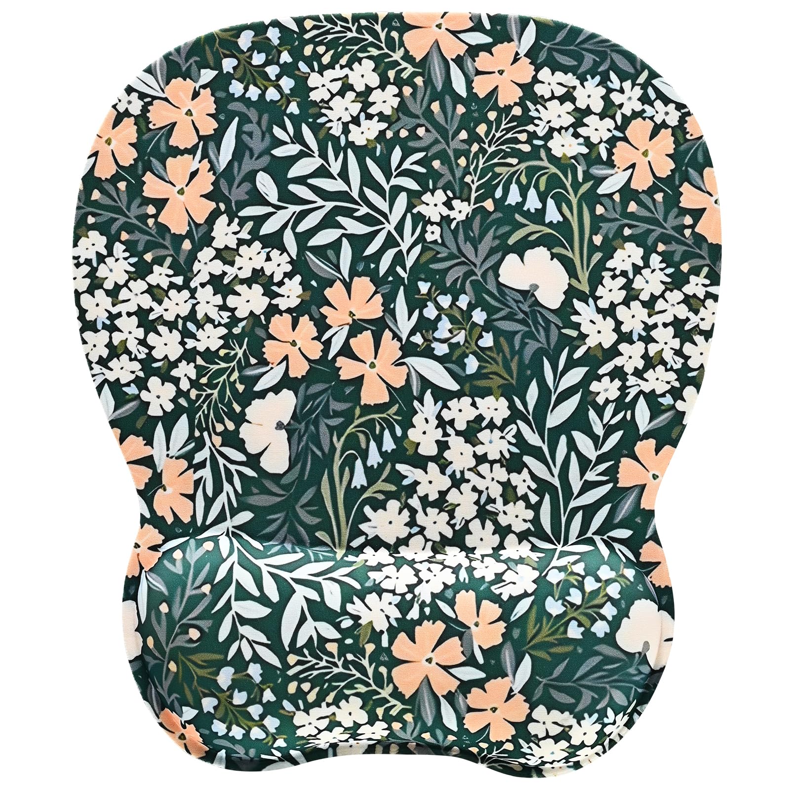 EooCoo Ergonomic Mouse Pad with Wrist Rest, Memory Foam Support Mousepad