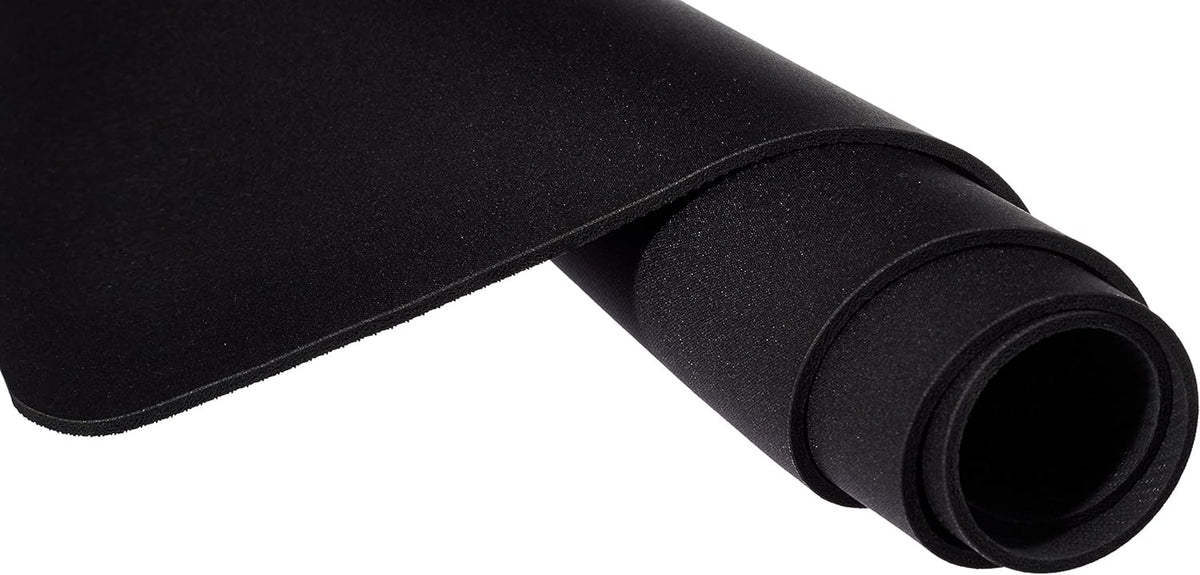 Amazon Basics Large Extended Computer Rectangular Mouse Pad, 16.7 x 35.7 inch, Black
