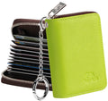 FurArt Zipper Wallet Women RFID Credit Card Holder keychain Wallet