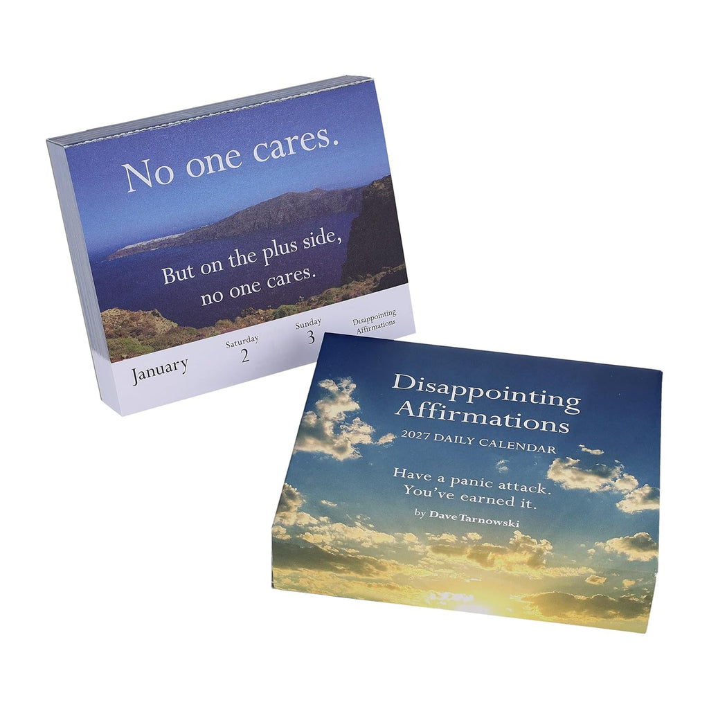 Disappointing Affirmations 2027 Daily Calendar