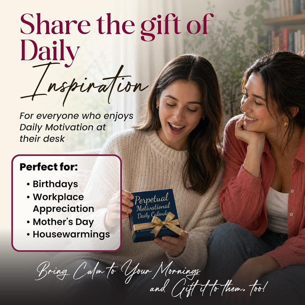 Flip Perpetual Calendar—365 Daily Positive Affirmations for Women