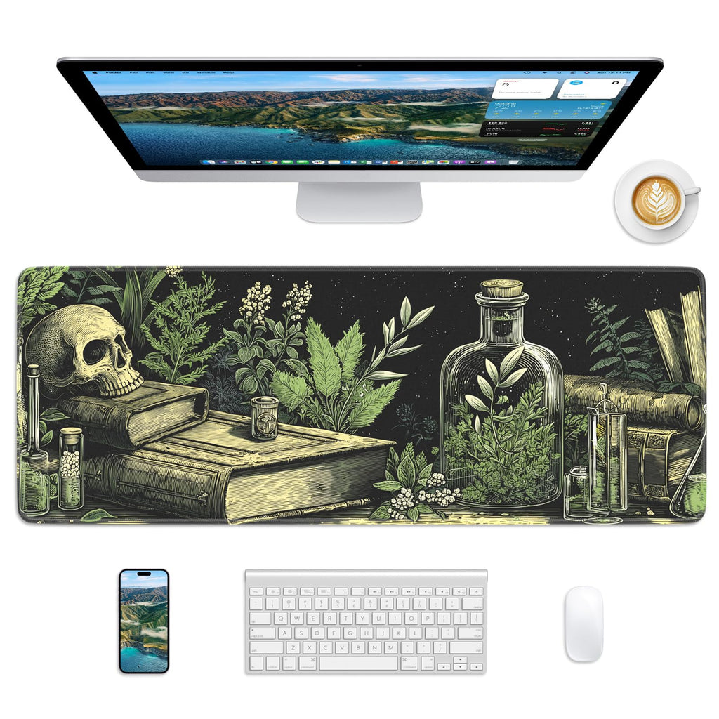 Mouse Pad 31.5x11.8in Large Desk Mat Non-Slip for Office