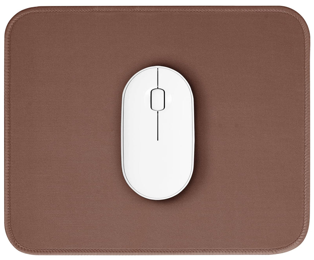 Pink Mouse Pad, Nice and Cute Mouse Pad, Splash-Proof Textured 10.2 x 8.2Inch, Stitched Edge Non-Slip Waterproof Rubber