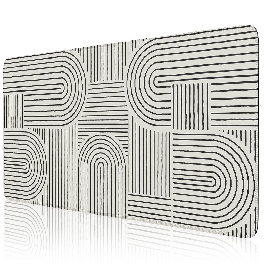 iCasso Desk Mat,Cute Desk Cover for Women,35.4x15.7in,Checkered
