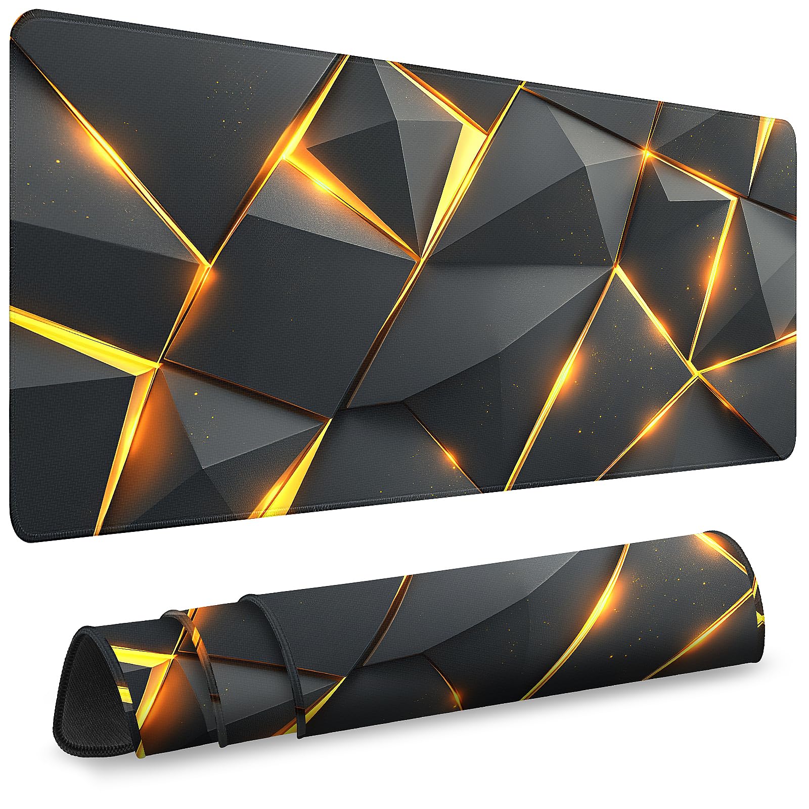 Mouse Pad Gaming - Desk Mat for Keyboard and Mouse - Large Mouse Pads for Desk, Gaming Mousepad with Non-Slip Base, Desks Pad (31.5" X 11.8") for Game, Office and Home