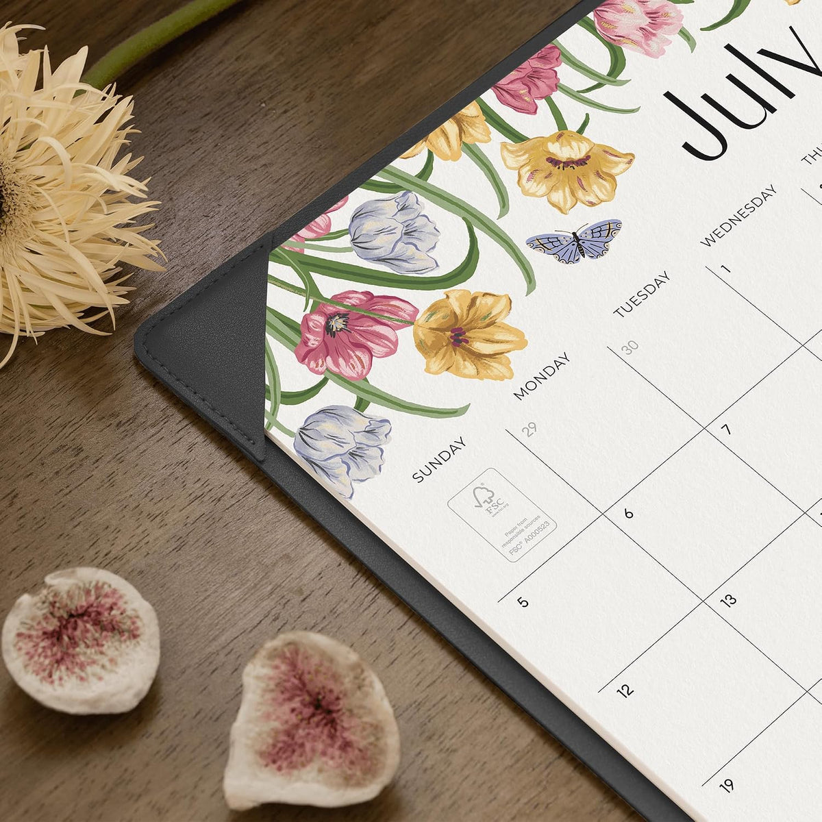 Cabbrix Desk Calendar 2026-2027 with Desktop Mat, Desk Pad Calendar From July 2026 to December 2027 15x12 inch, Desk Blotter Calendar for Home Office and School, Easy Planning, Gift for the Holidays