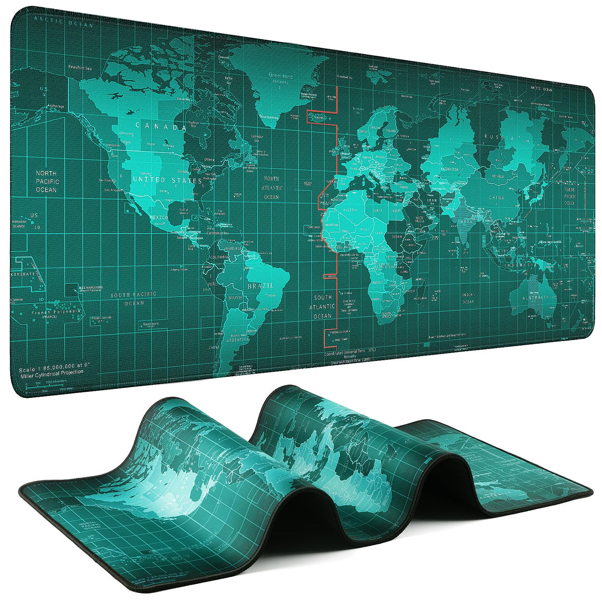Mouse Pad Gaming - Desk Mat for Keyboard and Mouse - Large Mouse Pads for Desk, Gaming Mousepad with Non-Slip Base, Desks Pad (31.5" X 11.8") for Game, Office and Home