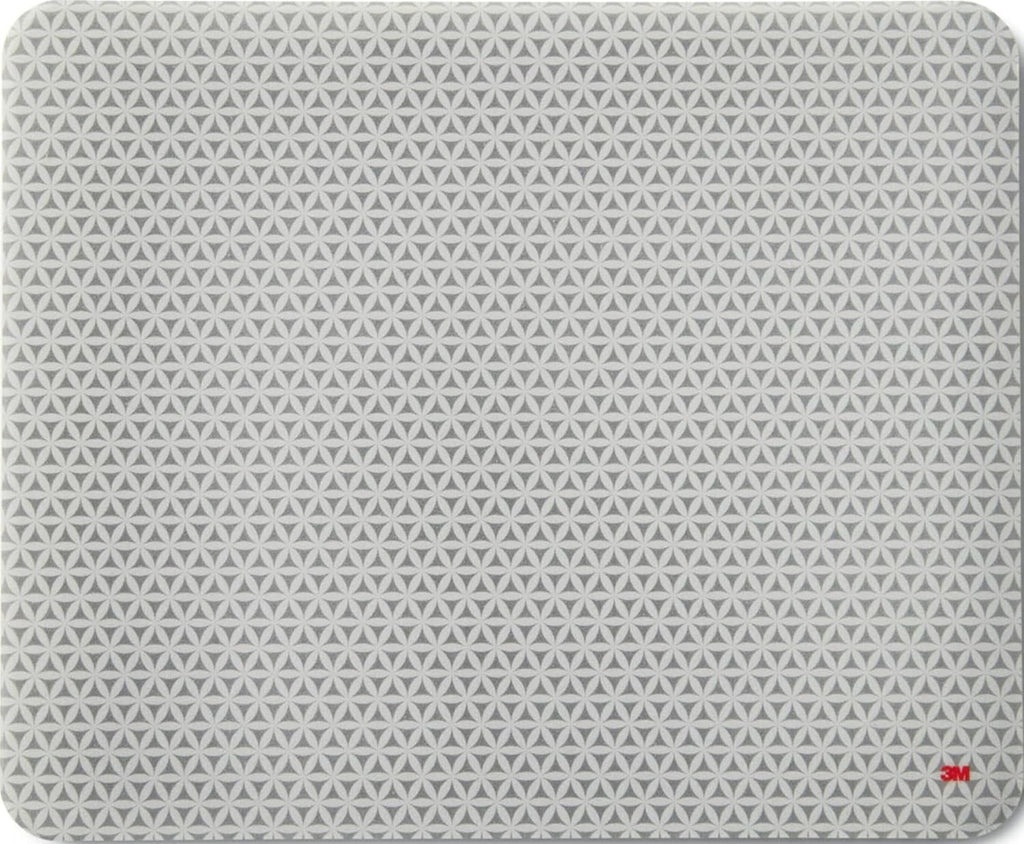 3M Precise Mouse Pad with Repositionable Adhesive Back, Enhances The Precision of Optical Mice at Fast Speeds and Extends The Battery Life of Wireless up to 50%*, 8.5" x 7", Bitmap (MP200PS), Polymer