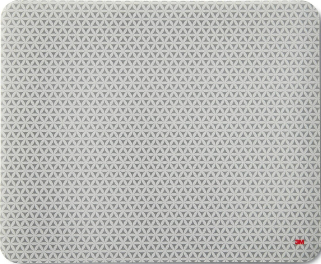 3M Precise Mouse Pad with Repositionable Adhesive Back, Enhances The Precision of Optical Mice at Fast Speeds and Extends The Battery Life of Wireless up to 50%*, 8.5" x 7", Bitmap (MP200PS), Polymer