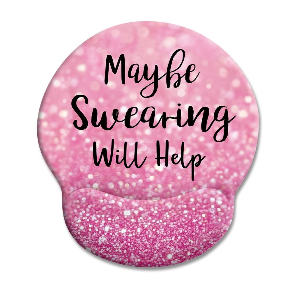 LIMKRIAN Funny Ergonomic Mouse Pad with Wrist Rest, Cat Desk Decor Gifts