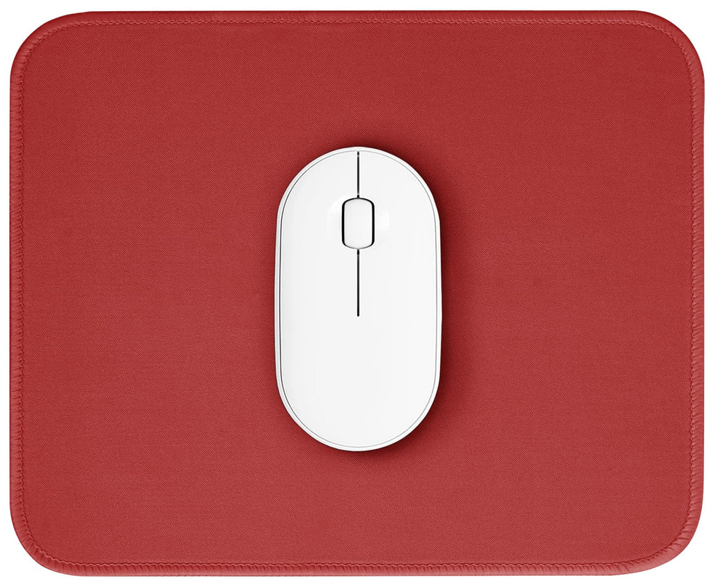 Pink Mouse Pad, Nice and Cute Mouse Pad, Splash-Proof Textured 10.2 x 8.2Inch, Stitched Edge Non-Slip Waterproof Rubber