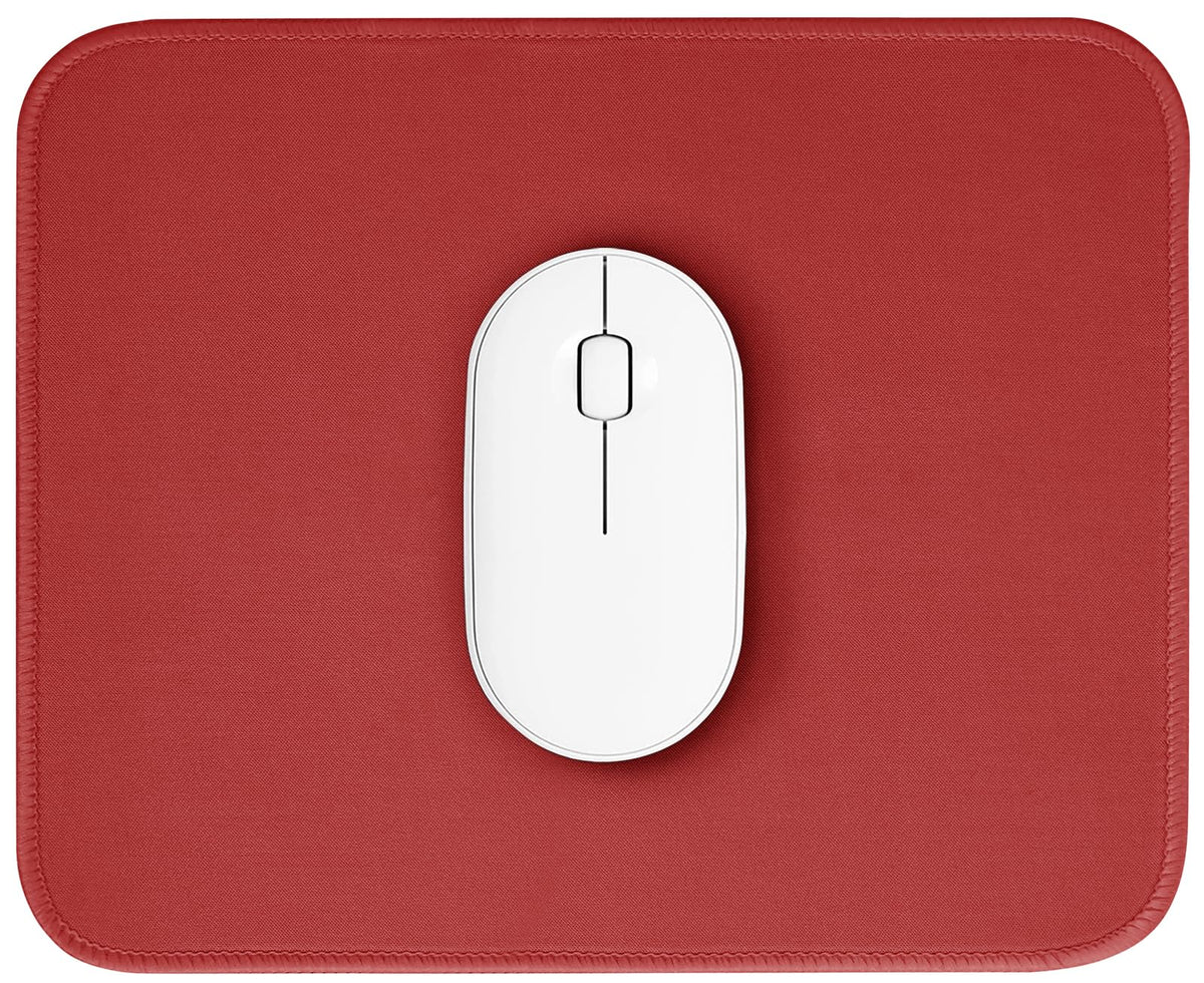 Pink Mouse Pad, Nice and Cute Mouse Pad, Splash-Proof Textured 10.2 x 8.2Inch, Stitched Edge Non-Slip Waterproof Rubber