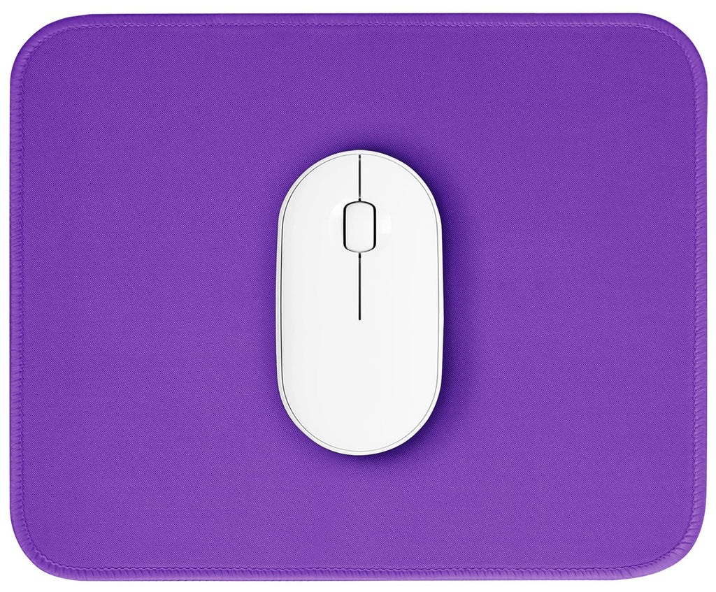 Pink Mouse Pad, Nice and Cute Mouse Pad, Splash-Proof Textured 10.2 x 8.2Inch, Stitched Edge Non-Slip Waterproof Rubber
