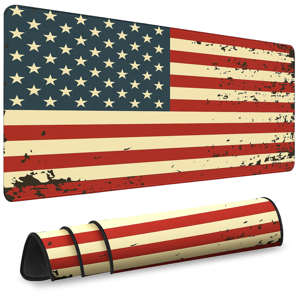 Gaming Mouse Pad, Desk Mat for Keyboard and Mouse, Large Mouse Pad for Desk, Computer Mousepad
