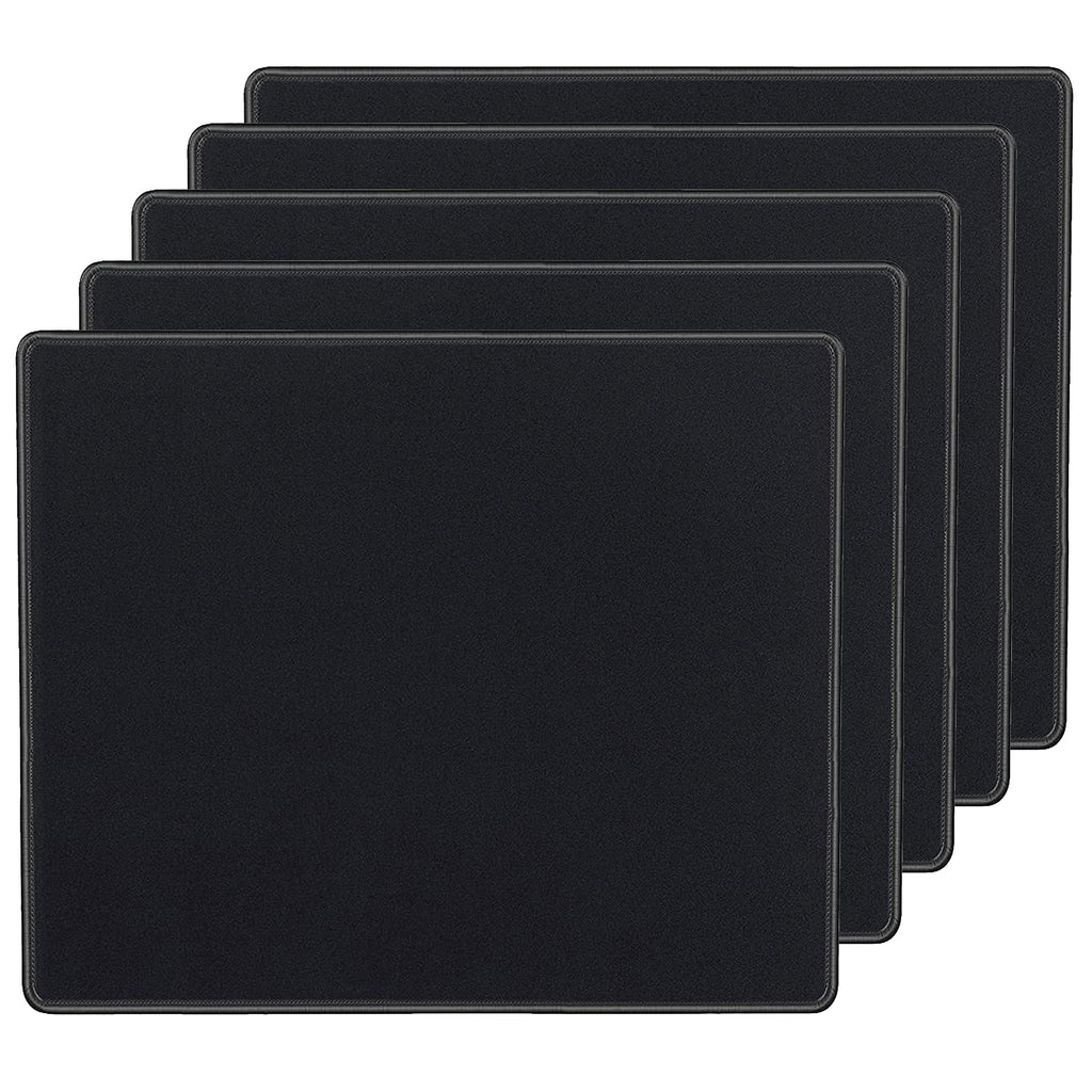 SaiTech IT 5 Pack 220x180x2mm Speed Type Gaming Mousepad, Black