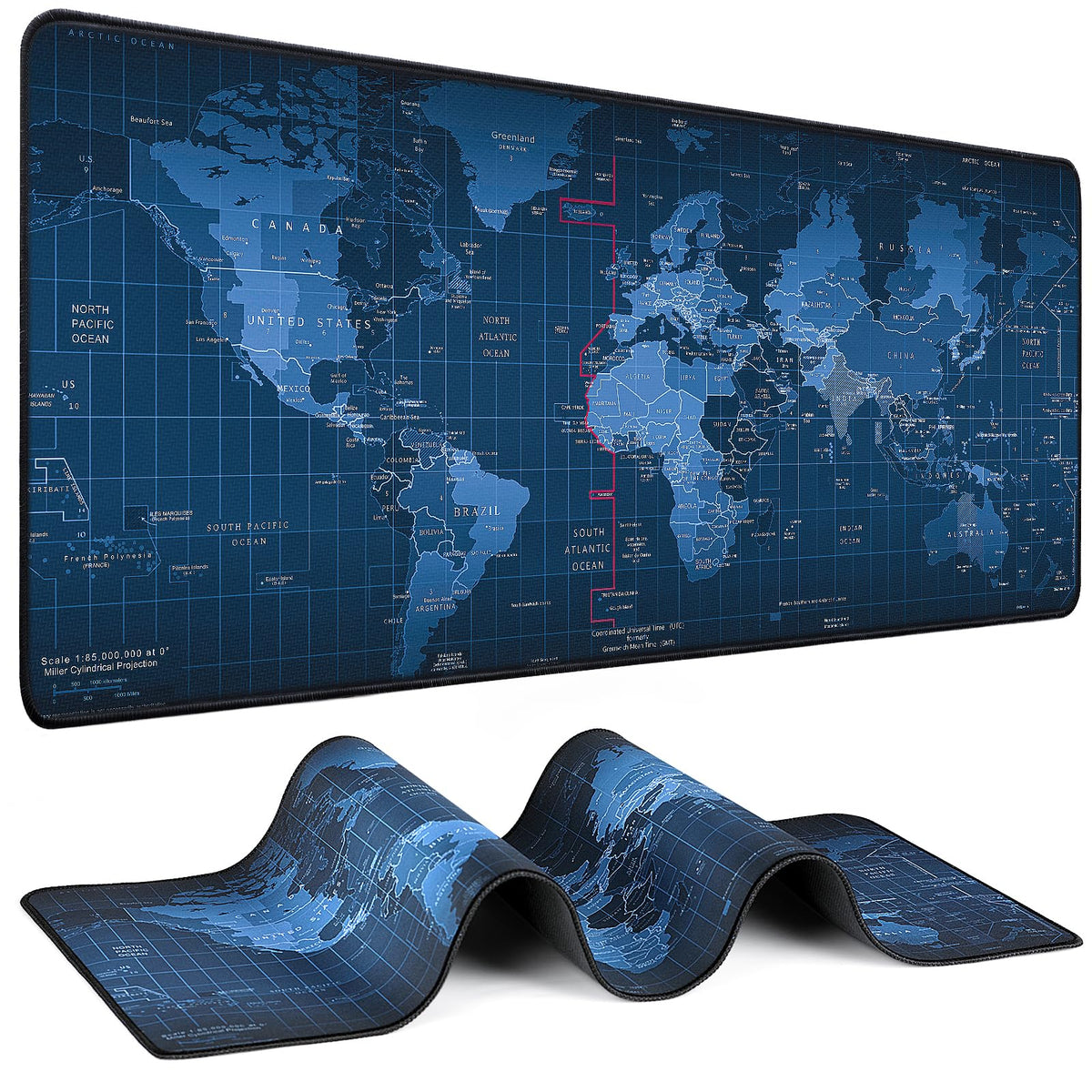 Mouse Pad Gaming - Desk Mat for Keyboard and Mouse - Large Mouse Pads for Desk, Gaming Mousepad with Non-Slip Base, Desks Pad (31.5" X 11.8") for Game, Office and Home
