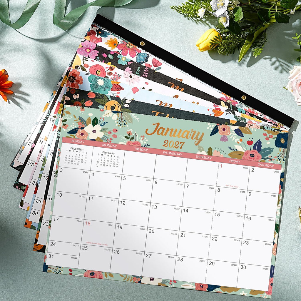 Desk Calendar/Calendar 2026-2027- Jul. 2026 - Dec. 2027
