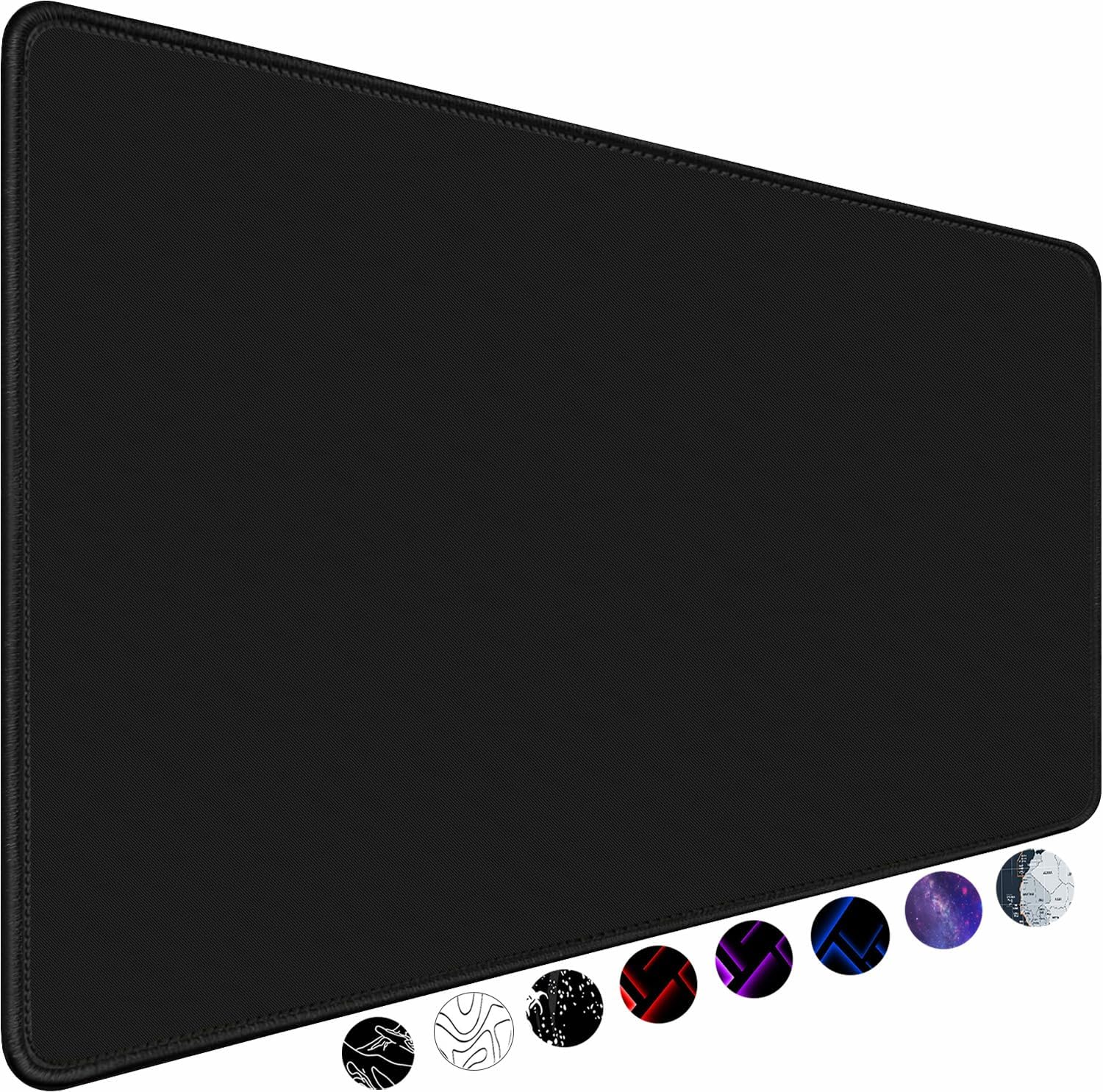 Large Gaming Mouse Pad, Extra Large Big Mouse Pad with Stitched Edge