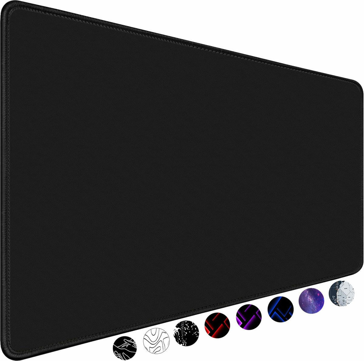 Large Gaming Mouse Pad, Extra Large Big Mouse Pad with Stitched Edge
