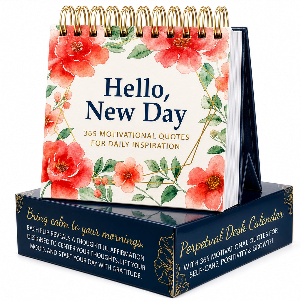 Flip Perpetual Calendar—365 Daily Positive Affirmations for Women