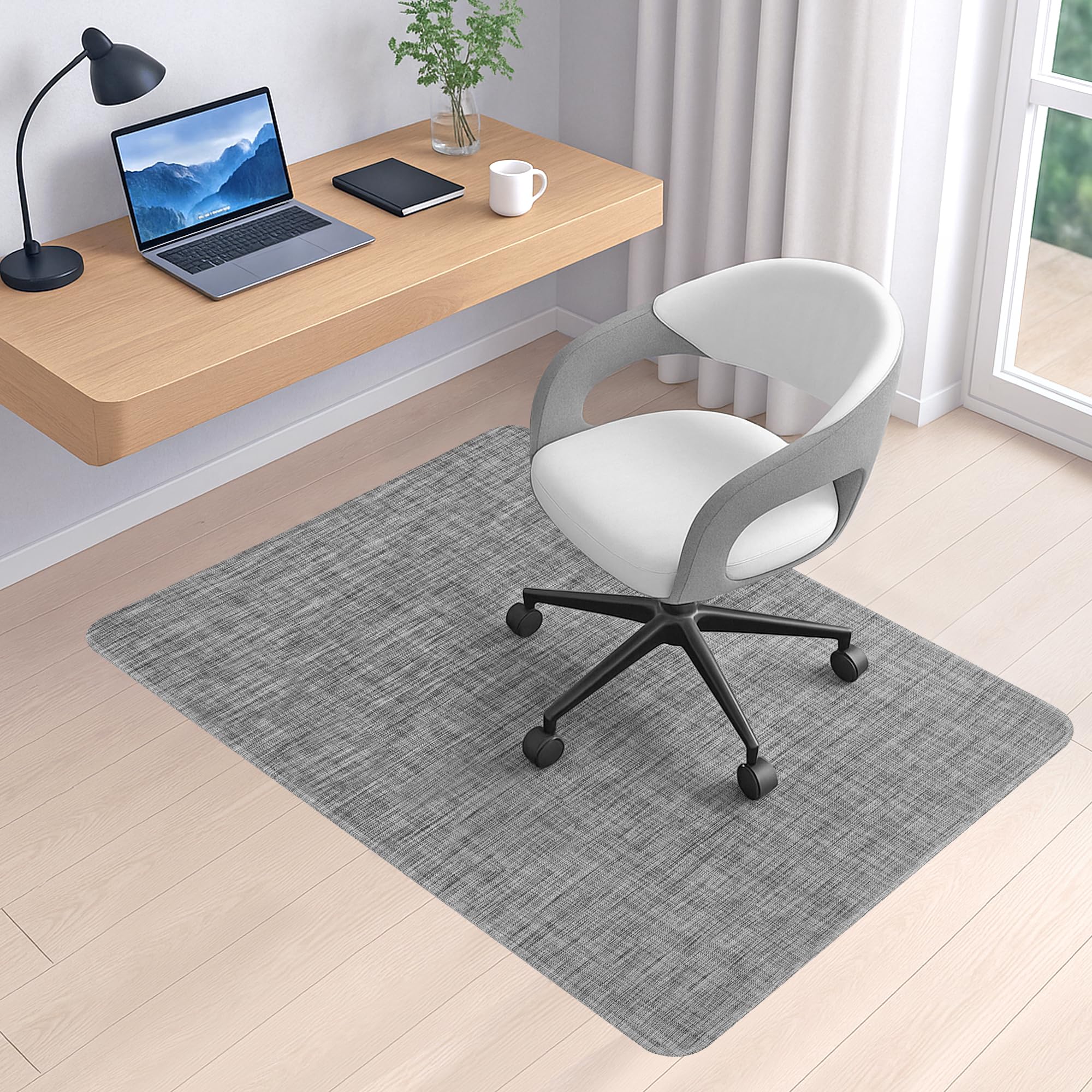 BesWin Office Chair Mat for Carpet, 30" x 48", Clear