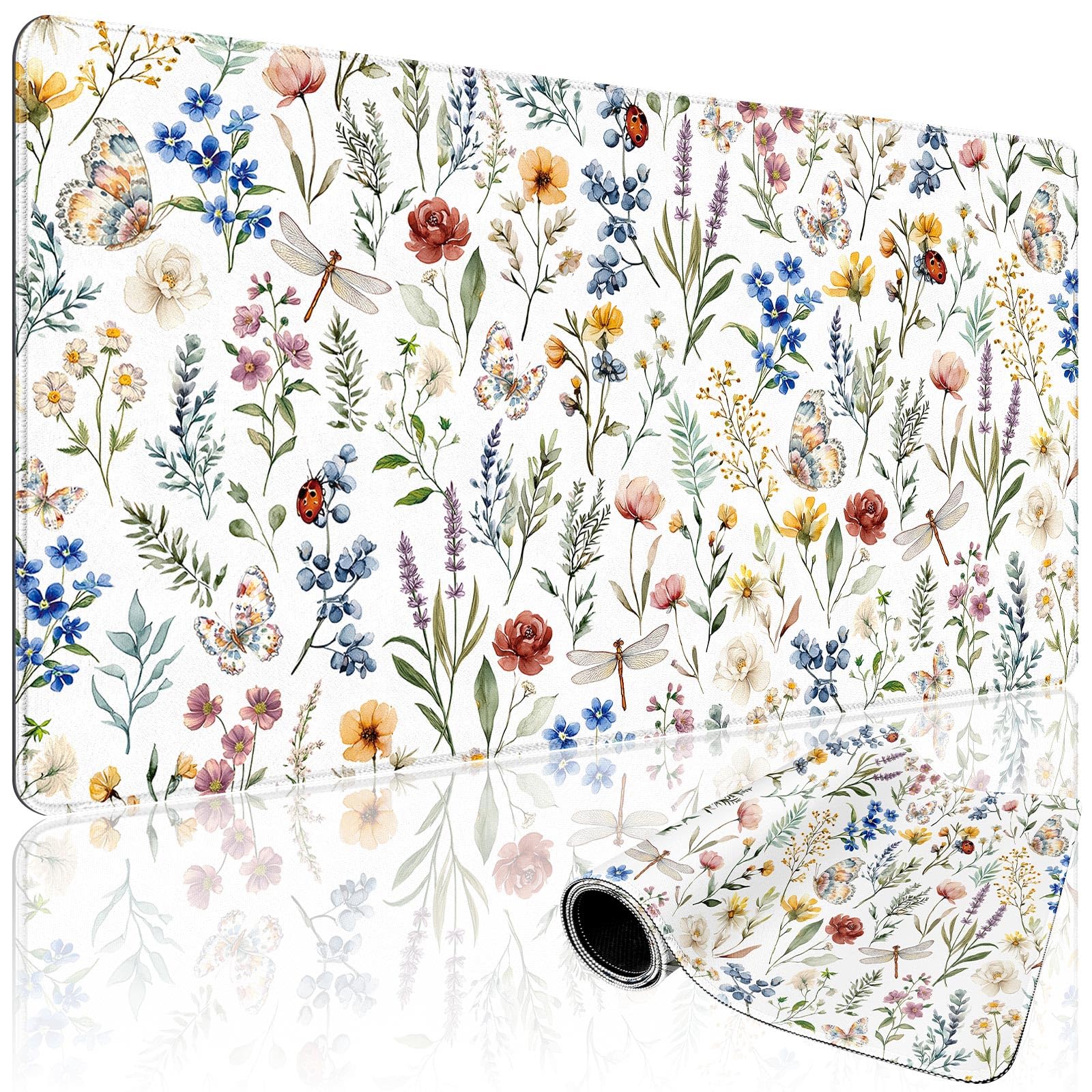 Mystical Gothic Library Large Gaming Mouse Pad Desk Mat 31.5x15.7