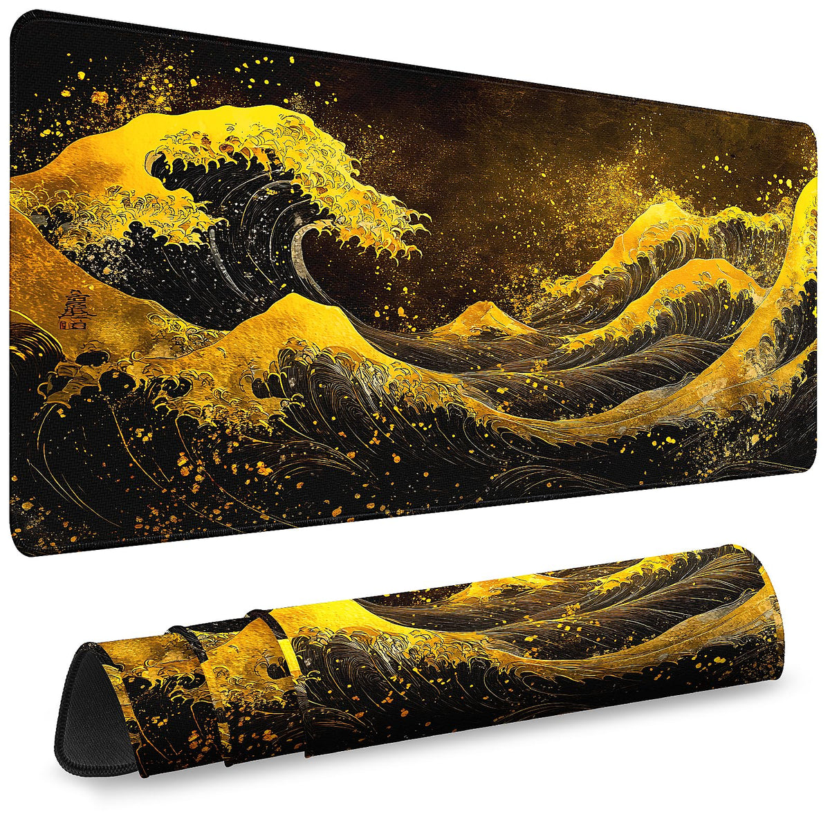 Mouse Pad Gaming - Desk Mat for Keyboard and Mouse - Large Mouse Pads for Desk, Gaming Mousepad with Non-Slip Base, Desks Pad (31.5" X 11.8") for Game, Office and Home