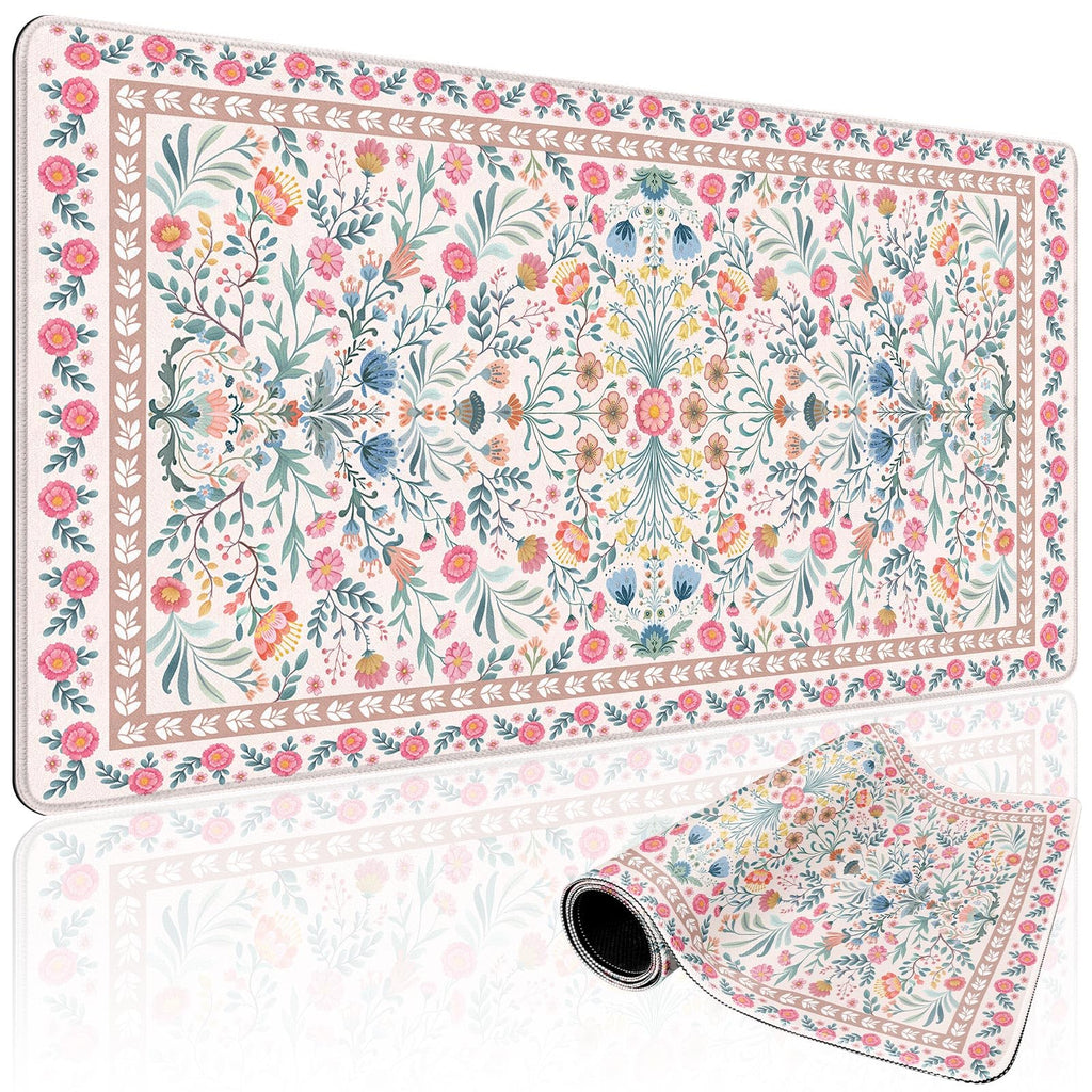 Mystical Gothic Library Large Gaming Mouse Pad Desk Mat 31.5x15.7
