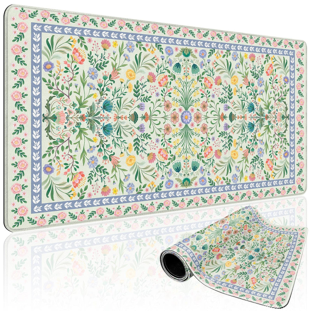 Mystical Gothic Library Large Gaming Mouse Pad Desk Mat 31.5x15.7