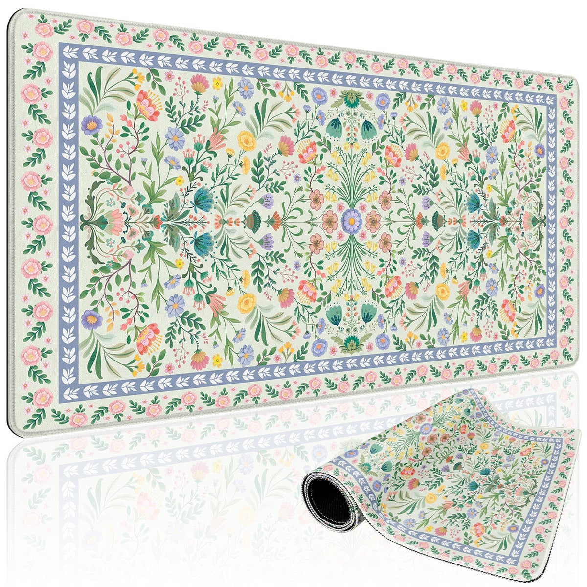 Mystical Gothic Library Large Gaming Mouse Pad Desk Mat 31.5x15.7